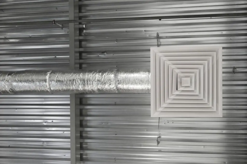 Furnace and Duct Cleaning FAQs | Seattle, Renton & Kent, WA Air Ventilating tube and louver in building